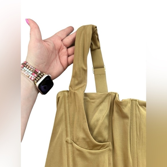 Revolve We Are HAH Knock Out Top in Shroom Stretch Corset Bustier Size XS NWT - Picture 6 of 13